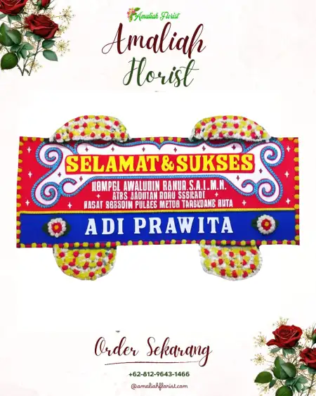 Papan Bunga Ucapan Selamat Pasirkarag